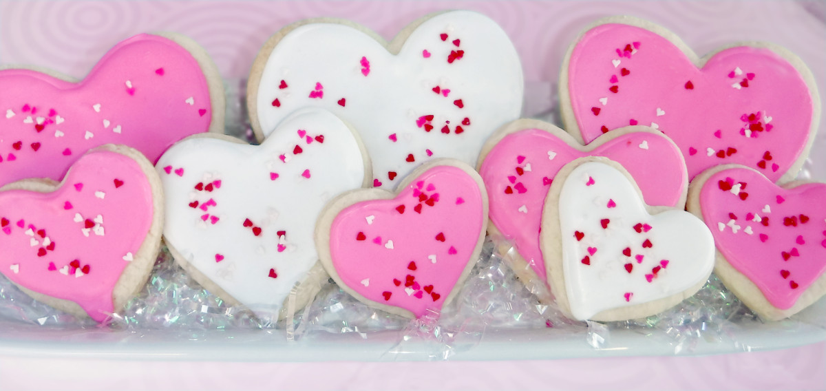 Cafe de Gourmet Valentine Cookies